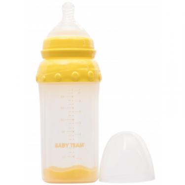 Бутылочка для кормления Baby Team стеклянная с широким горлом 220 мл Фото 1