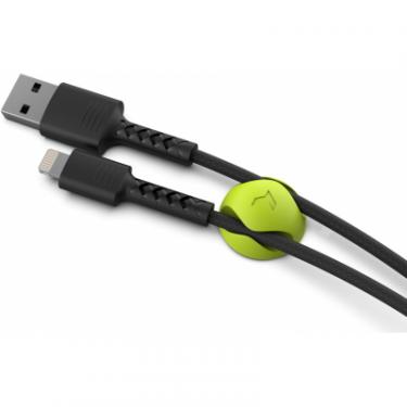 Дата кабель Pixus USB 2.0 AM to Lightning 1.0m Soft black Фото 3