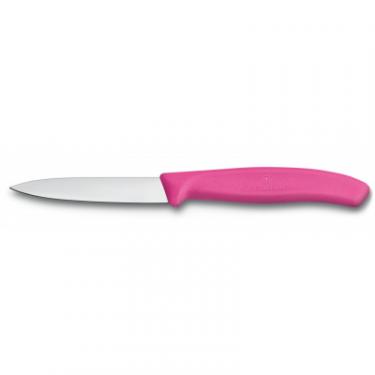 Кухонный нож Victorinox SwissClassic для нарезки 10 см, розовый Фото