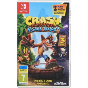 Игра Nintendo Switch Crash Bandicoot N'sane Trilogy Фото
