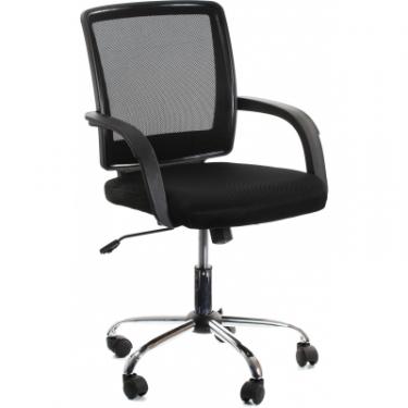 Офисное кресло OEM VISANO, Black/Chrome Фото 2