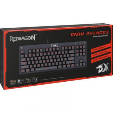 Клавиатура Redragon Dark Avenger RU Black Фото 3