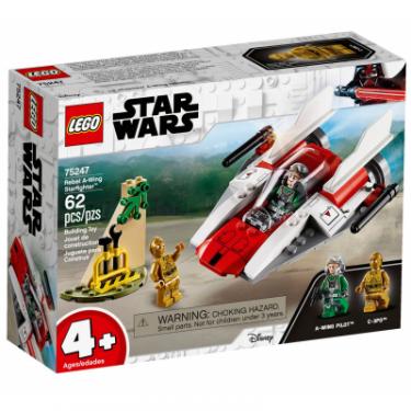 Конструктор LEGO Star Wars Звёздный истребитель типа А 62 детали Фото