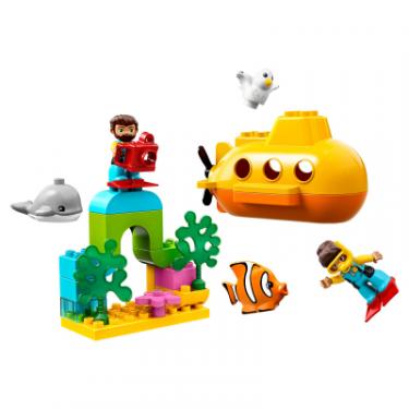Конструктор LEGO DUPLO Путешествие субмарины 24 детали Фото 1