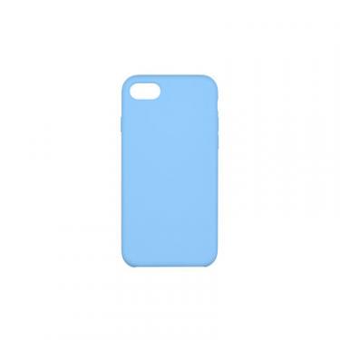 Чехол для мобильного телефона 2E Apple iPhone 7/8, Liquid Silicone, Skyblue Фото