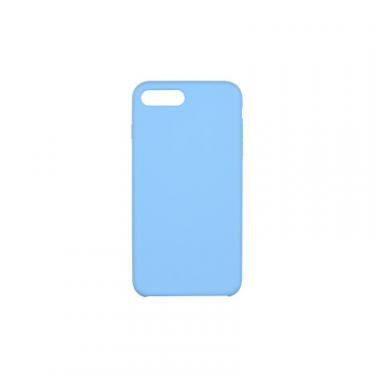 Чехол для мобильного телефона 2E Apple iPhone 7/8 Plus, Liquid Silicone, Skyblue Фото