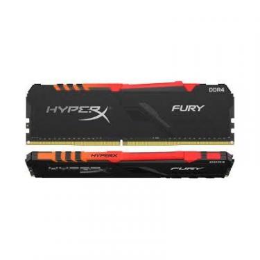 Модуль памяти для компьютера Kingston Fury (ex.HyperX) DDR4 32GB (2x16GB) 3200 MHz HyperX Fury Black Фото 1