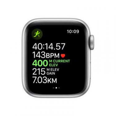 Смарт-часы Apple Watch Series 5 GPS, 40mm Silver Aluminium Case wit Фото 3