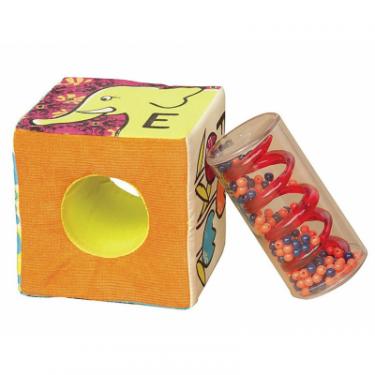 Развивающая игрушка Battat мягкие кубики-сортеры ABC Фото 1