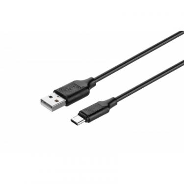 Дата кабель Kit USB 2.0 AM to Type-C 1.0m 2A Фото 1