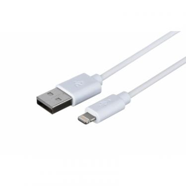 Дата кабель 2E USB 2.0 AM to Lightning 1.0m white Фото 1