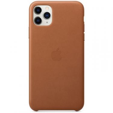 Чехол для мобильного телефона Apple iPhone 11 Pro Max Leather Case - Saddle Brown Фото 1