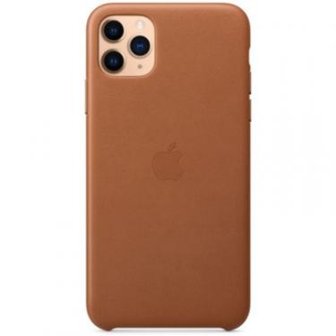 Чехол для мобильного телефона Apple iPhone 11 Pro Max Leather Case - Saddle Brown Фото 3