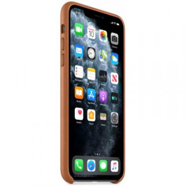 Чехол для мобильного телефона Apple iPhone 11 Pro Max Leather Case - Saddle Brown Фото 4