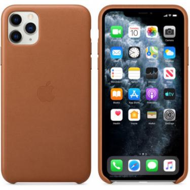 Чехол для мобильного телефона Apple iPhone 11 Pro Max Leather Case - Saddle Brown Фото 5