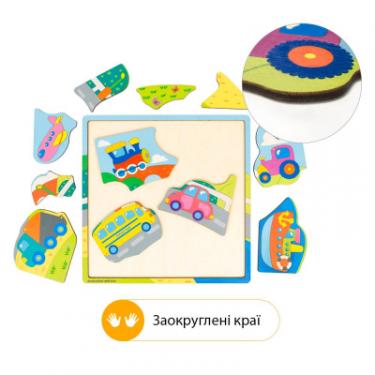 Развивающая игрушка Quokka Пазл-мозаика Транспорт Фото 2