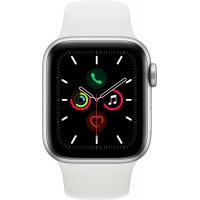 Смарт-часы Apple Watch Series 5 GPS, 44mm Silver Aluminium Case wit Фото