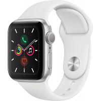 Смарт-часы Apple Watch Series 5 GPS, 44mm Silver Aluminium Case wit Фото 1