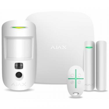 Комплект охранной сигнализации Ajax StarterKit Cam біла Фото