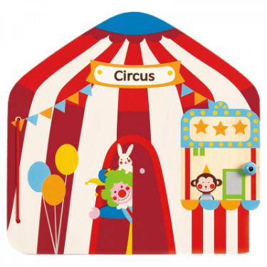Развивающая игрушка Hape Деревянная книга Цирк Фото