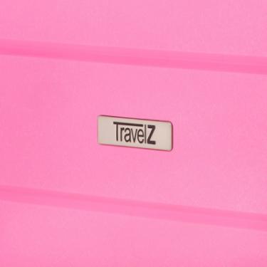 Чемодан TravelZ Big Bars (M) Pink Фото 7