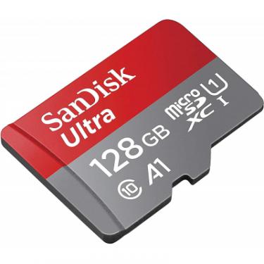 Карта памяти SanDisk 128GB microSD class 10 UHS-I A1 Ultra Фото 1