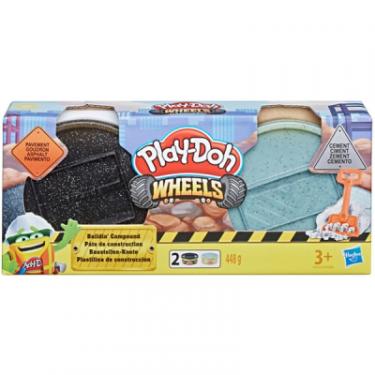 Набор для творчества Hasbro Play-Doh Wheels Цемент и Асфальт Фото 1