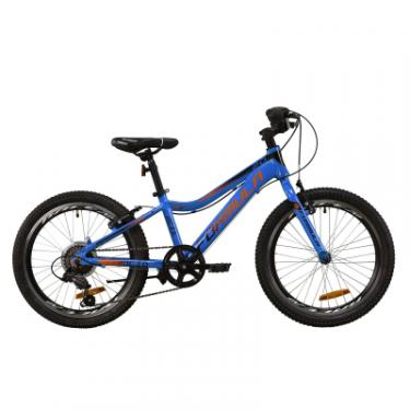 Велосипед Formula 20" ACID 1.0 Vbr рама-11" Al 2020 сине-черно-оранж Фото