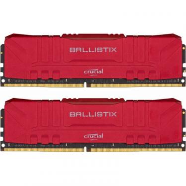 Модуль памяти для компьютера Micron DDR4 32GB (2x16GB) 3200 MHz Ballistix Red Фото