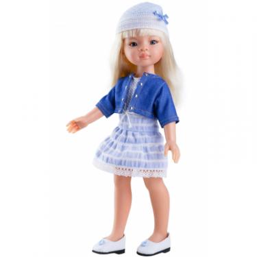 Кукла Paola Reina Маника в голубом 32 см Фото