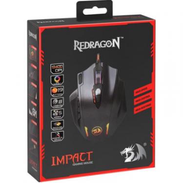 Мышка Redragon Impact RGB IR USB Black Фото 10