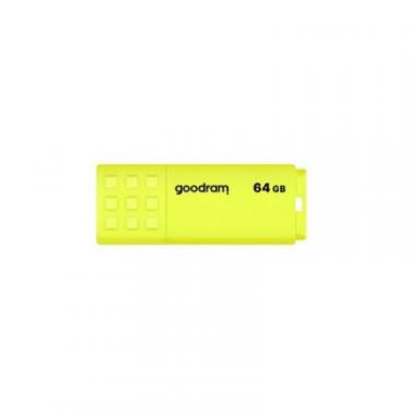 USB флеш накопитель Goodram 64GB UME2 Yellow USB 2.0 Фото 2