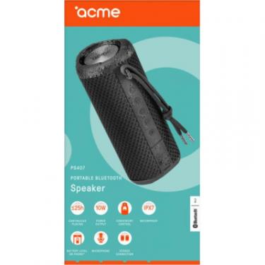 Акустическая система ACME PS407 Bluetooth Outdoor Speaker Black Фото 6