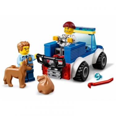 Конструктор LEGO City Police Полицейский отряд с собакой 67 деталей Фото 2