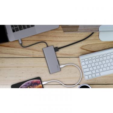 Концентратор Belkin USB-C PD, Travel Hub, USB-C, 2/USB 3.0, HDMI,Gigab Фото 5
