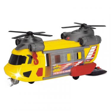 Спецтехника Dickie Toys Вертолет Служба спасения со звуковыми и световыми Фото