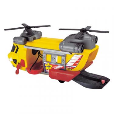 Спецтехника Dickie Toys Вертолет Служба спасения со звуковыми и световыми Фото 1