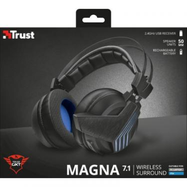 Наушники Trust GXT 393 Magna WL 7.1 Surround Gaming Headset BLACK Фото 7
