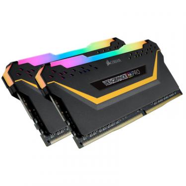 Модуль памяти для компьютера Corsair DDR4 16GB (2x8GB) 3000 MHz Vengeance RGB Pro Black Фото 3