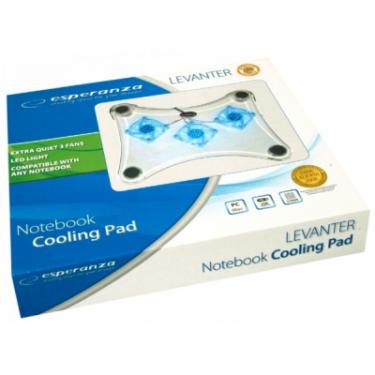 Подставка для ноутбука Esperanza Levanter Notebook Cooling Pad to size 15.6" Фото 2