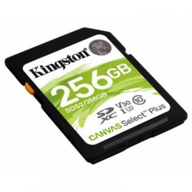 Карта памяти Kingston 256GB SDXC class 10 UHS-I U3 Canvas Select Plus Фото 1