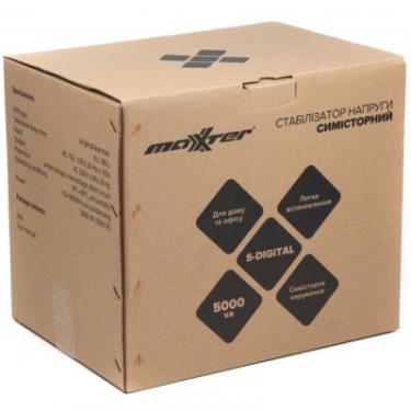 Стабилизатор Maxxter MX-AVR-D5000-01 Фото 3