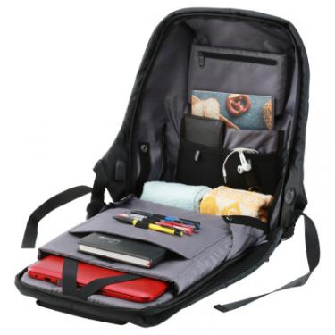 Рюкзак для ноутбука Canyon 15.6" BP-9 Anti-theft backpack, Black Anti-theft b Фото 3