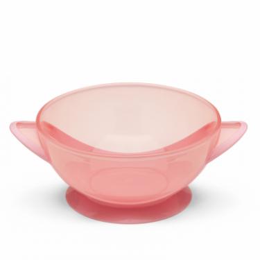 Набор детской посуды Nuvita COOL 6м+ Розовый дорожный Фото 1