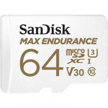 Карта памяти SanDisk 64GB microSDXC class 10 UHS-I U3 Max Endurance Фото