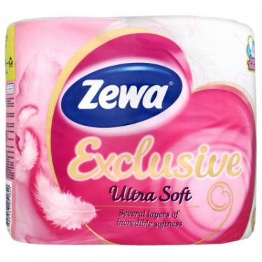 Туалетная бумага Zewa Ultra Soft Exclusive 4 рулона Фото