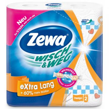 Бумажные полотенца Zewa Wisch Weg Design 2 рулона Фото