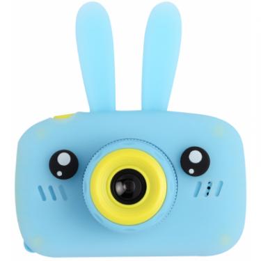 Интерактивная игрушка XoKo Rabbit Цифровой детский фотоаппарат голубой Фото