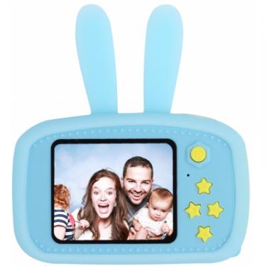 Интерактивная игрушка XoKo Rabbit Цифровой детский фотоаппарат голубой Фото 1