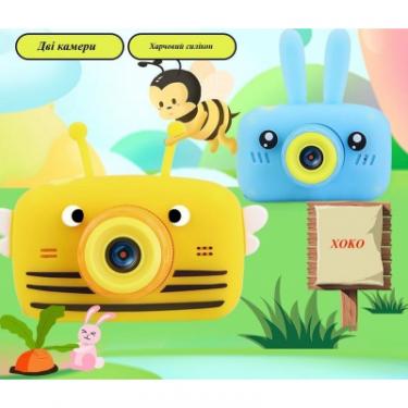 Интерактивная игрушка XoKo Bee Dual Lens Цифровой детский фотоаппарат оранжев Фото 1
